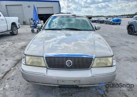 2003 Mercury Grand Marquis Gs z USA, uszkodzony, nr VIN 2MEFM74WX3X684498